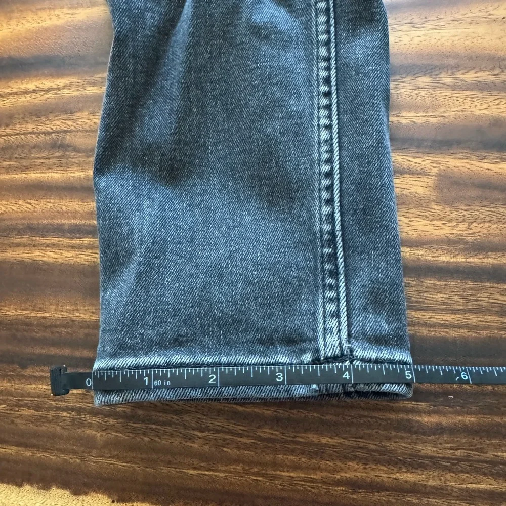 Everlane High Rise skinny jean washed black